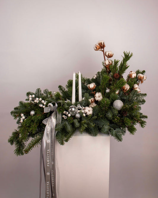 Winter Wonderland Candle Centrepiece