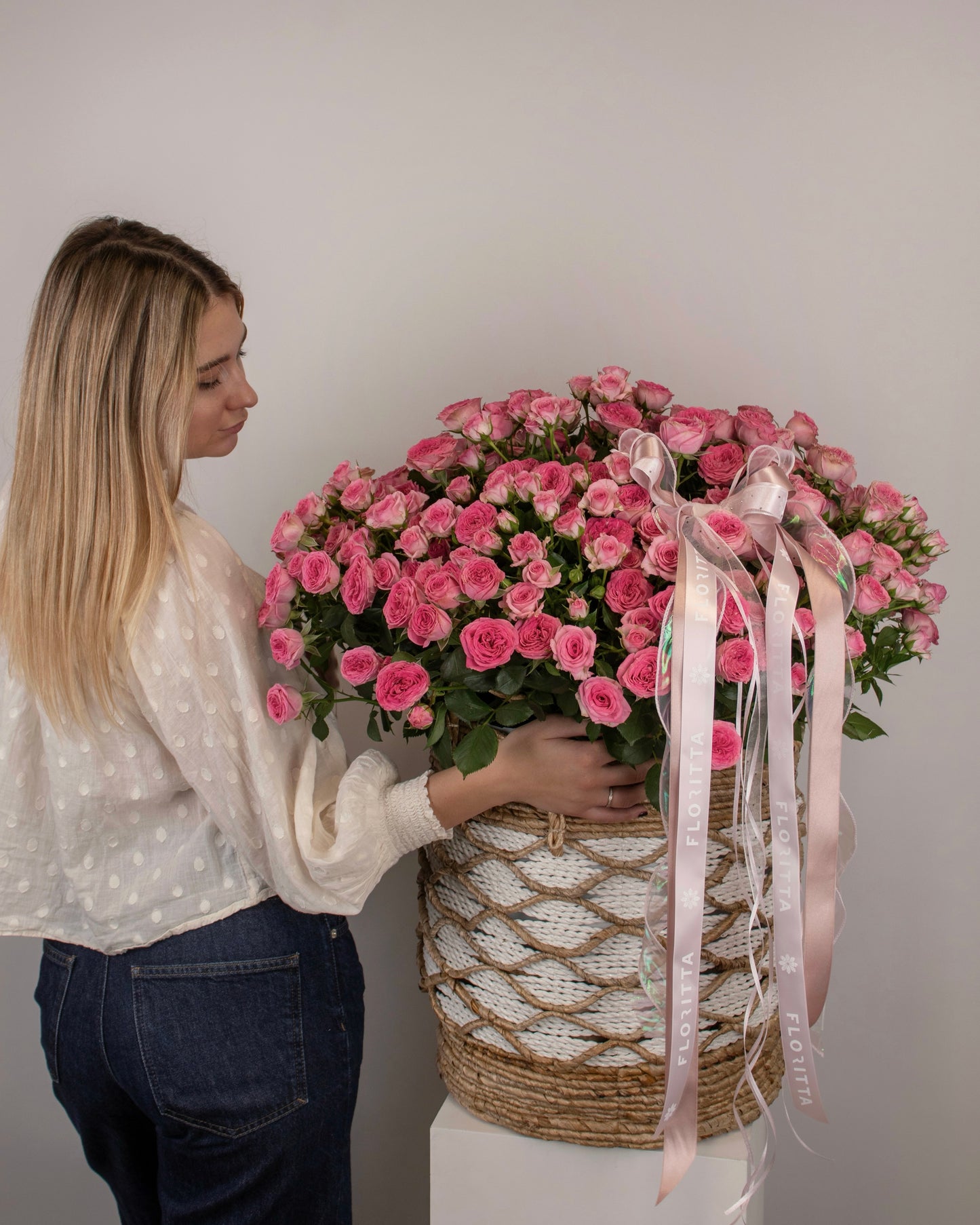 Blossoms of Devotion Basket