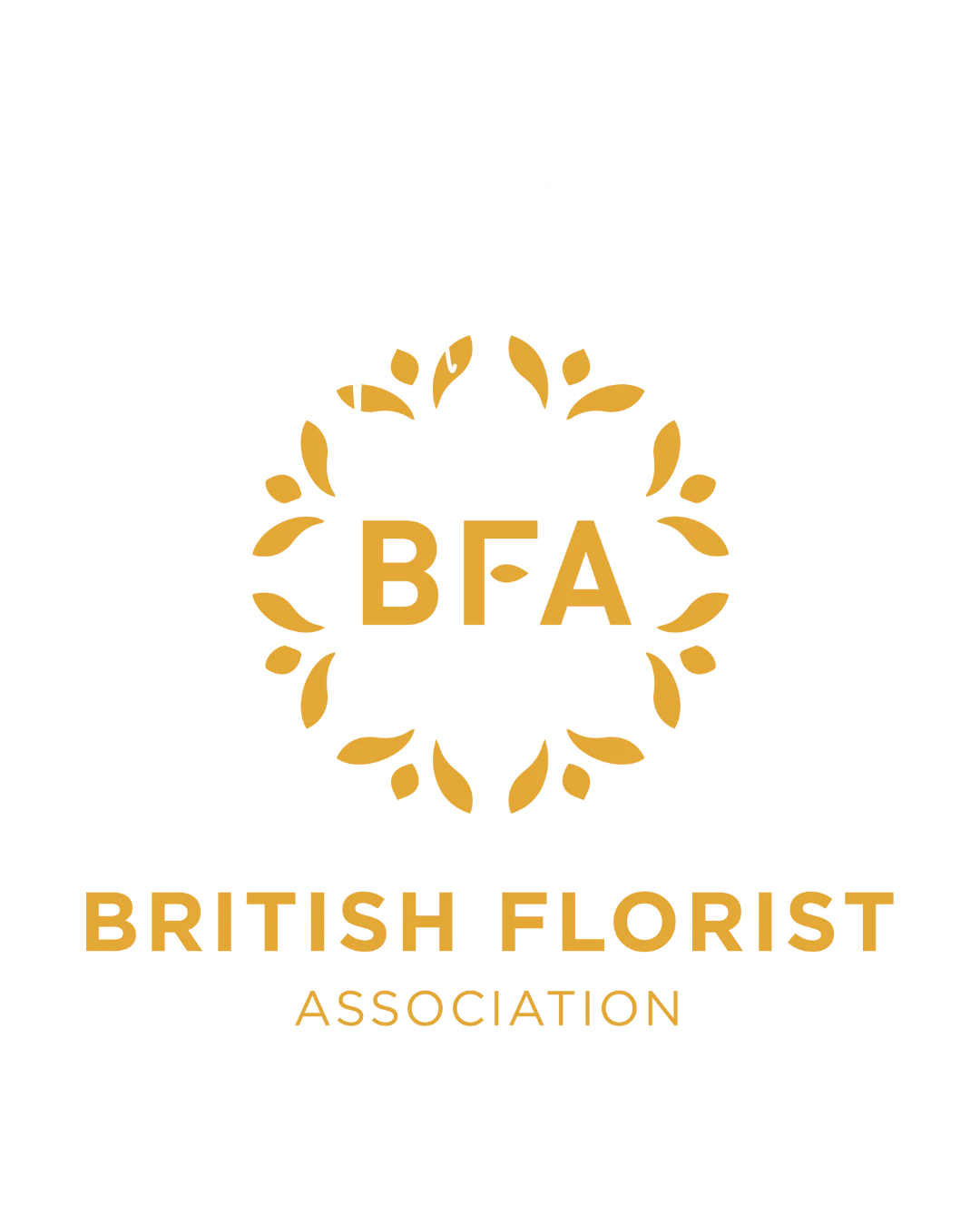 Proud member of the British Florist Association